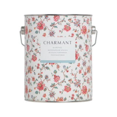 Marinel (полуматовая 10% интерьерная краска, влагоустойчивая)